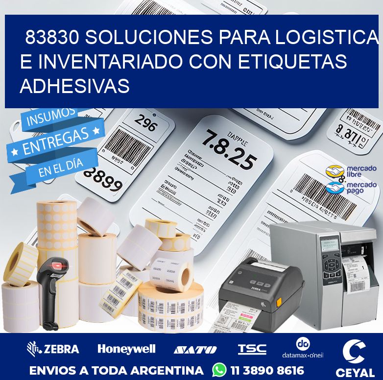 83830 SOLUCIONES PARA LOGISTICA E INVENTARIADO CON ETIQUETAS ADHESIVAS