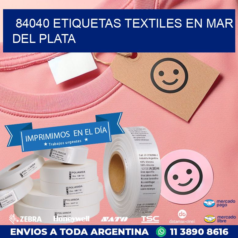 84040 ETIQUETAS TEXTILES EN MAR DEL PLATA