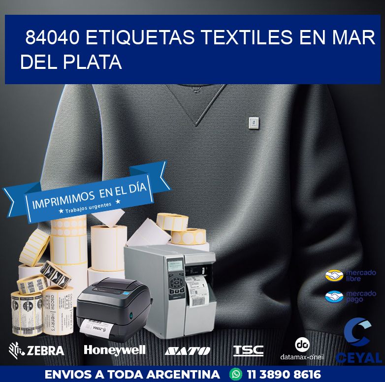 84040 ETIQUETAS TEXTILES EN MAR DEL PLATA