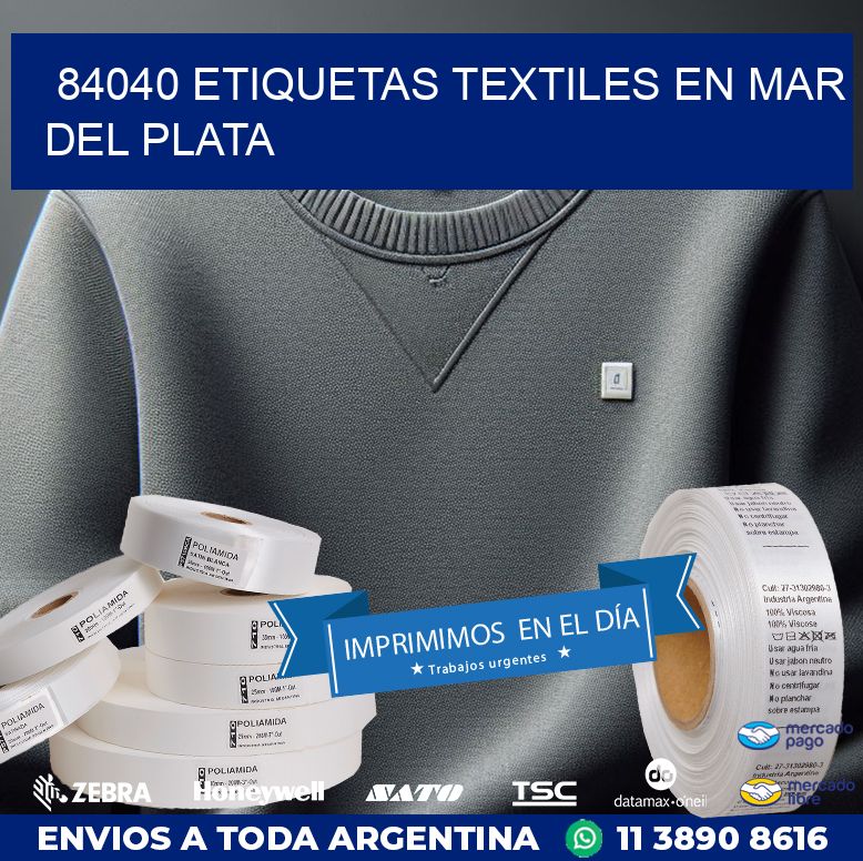 84040 ETIQUETAS TEXTILES EN MAR DEL PLATA
