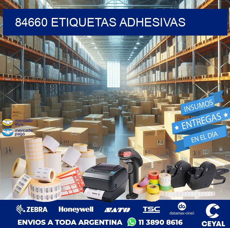 84660 ETIQUETAS ADHESIVAS