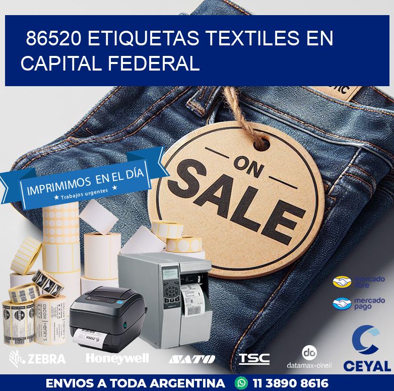 86520 ETIQUETAS TEXTILES EN CAPITAL FEDERAL