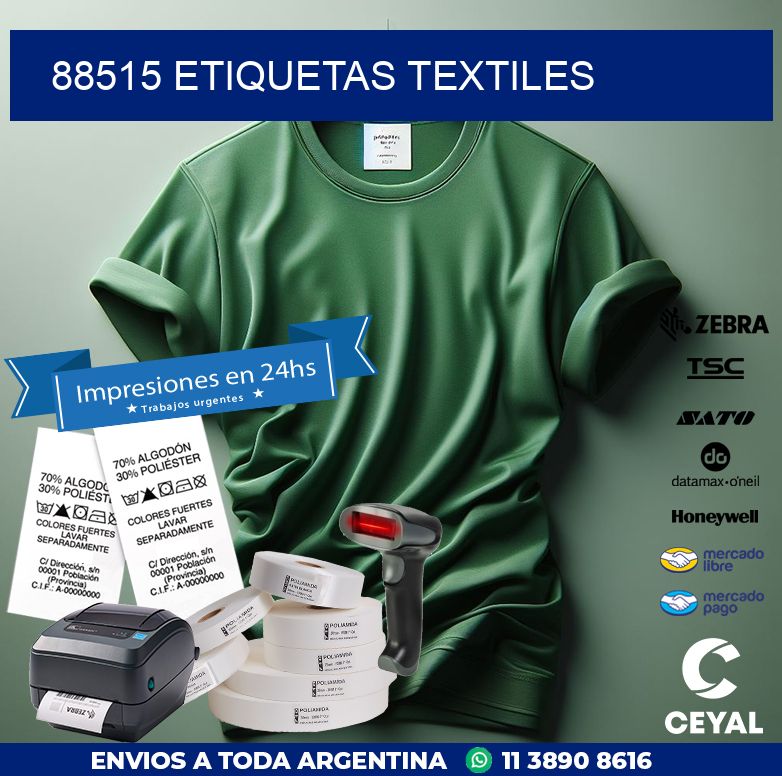88515 ETIQUETAS TEXTILES