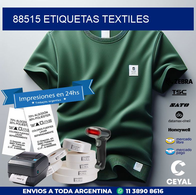 88515 ETIQUETAS TEXTILES