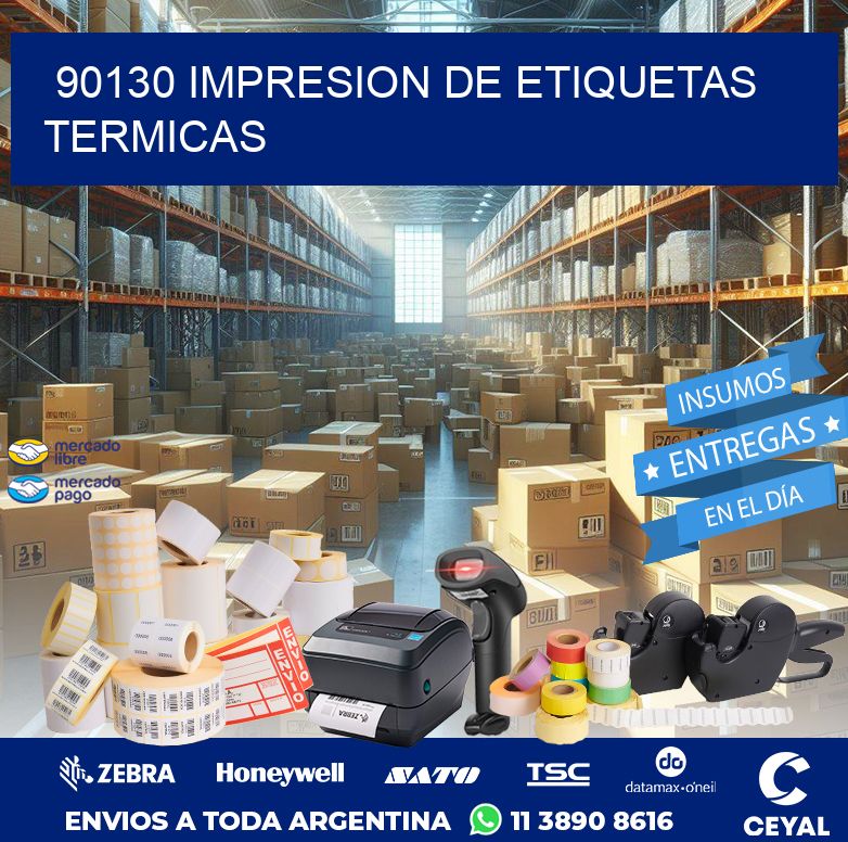90130 IMPRESION DE ETIQUETAS TERMICAS