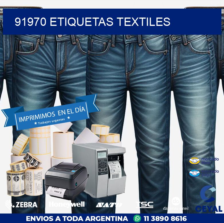 91970 ETIQUETAS TEXTILES