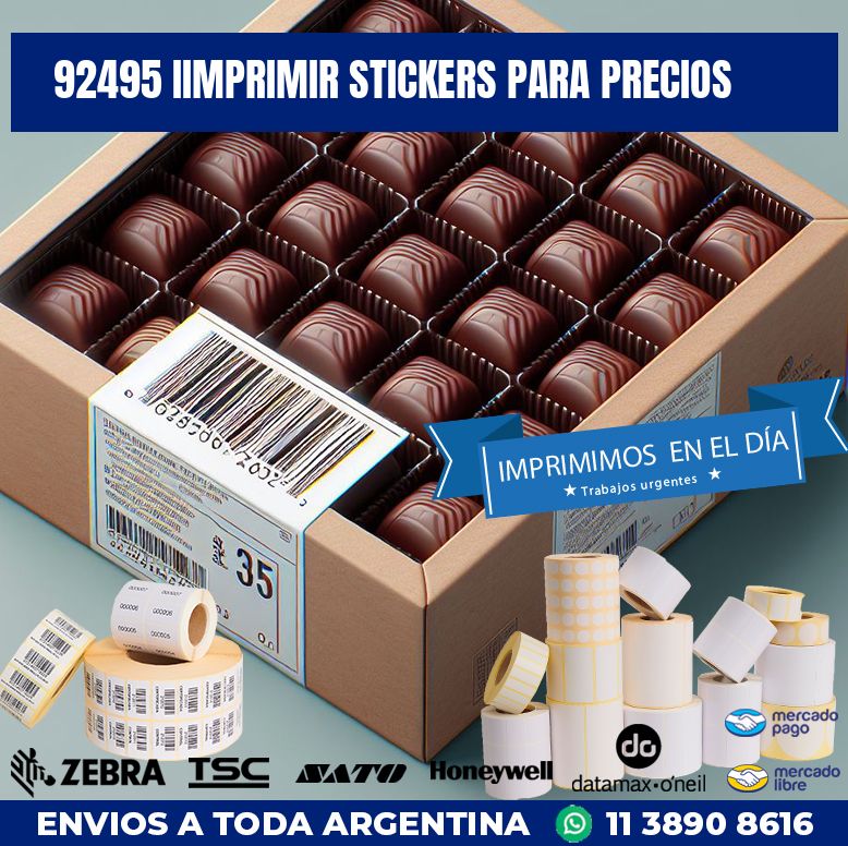 92495 IIMPRIMIR STICKERS PARA PRECIOS