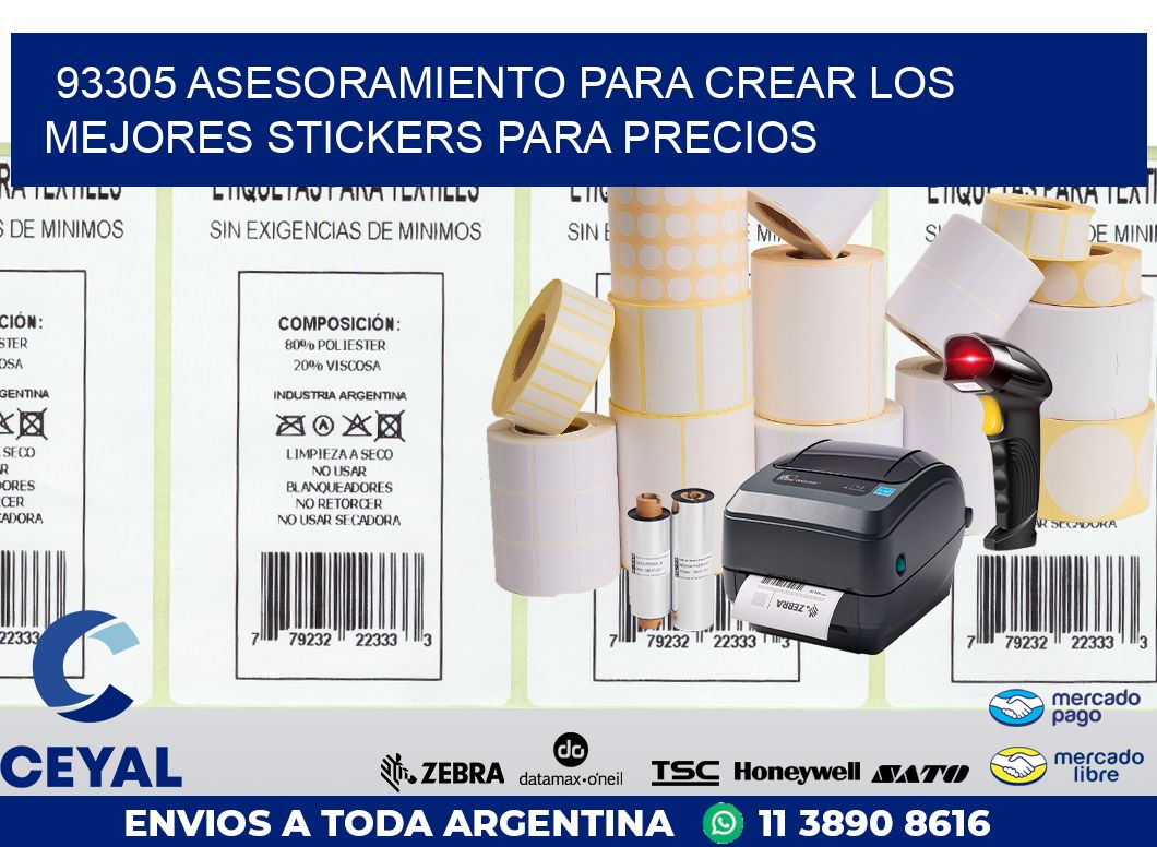 93305 ASESORAMIENTO PARA CREAR LOS MEJORES STICKERS PARA PRECIOS