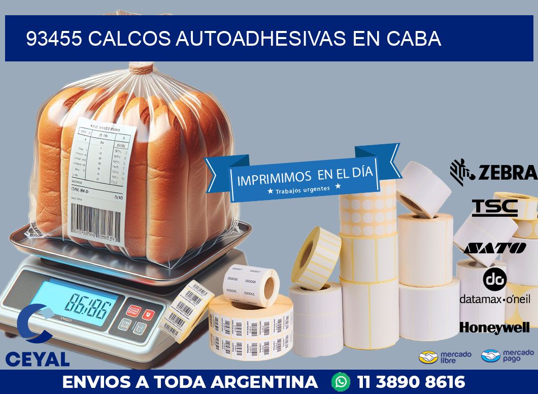 93455 CALCOS AUTOADHESIVAS EN CABA