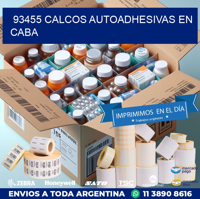 93455 CALCOS AUTOADHESIVAS EN CABA