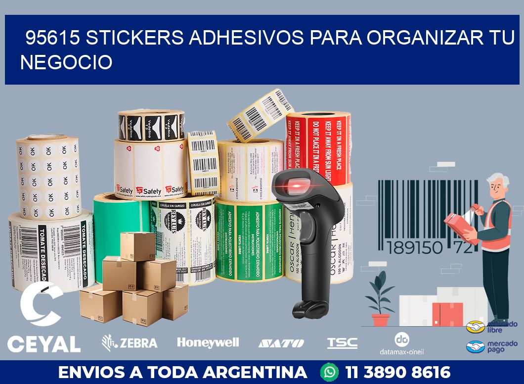95615 STICKERS ADHESIVOS PARA ORGANIZAR TU NEGOCIO