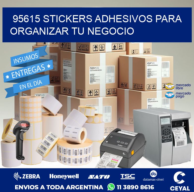 95615 STICKERS ADHESIVOS PARA ORGANIZAR TU NEGOCIO