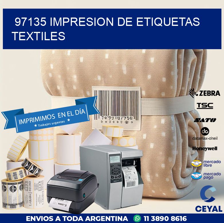 97135 IMPRESION DE ETIQUETAS TEXTILES