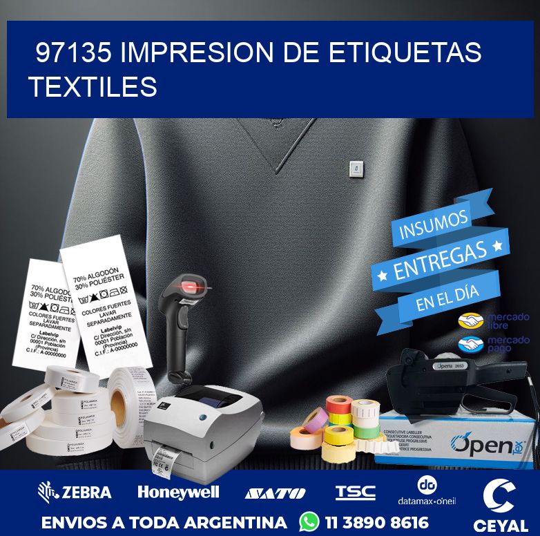 97135 IMPRESION DE ETIQUETAS TEXTILES