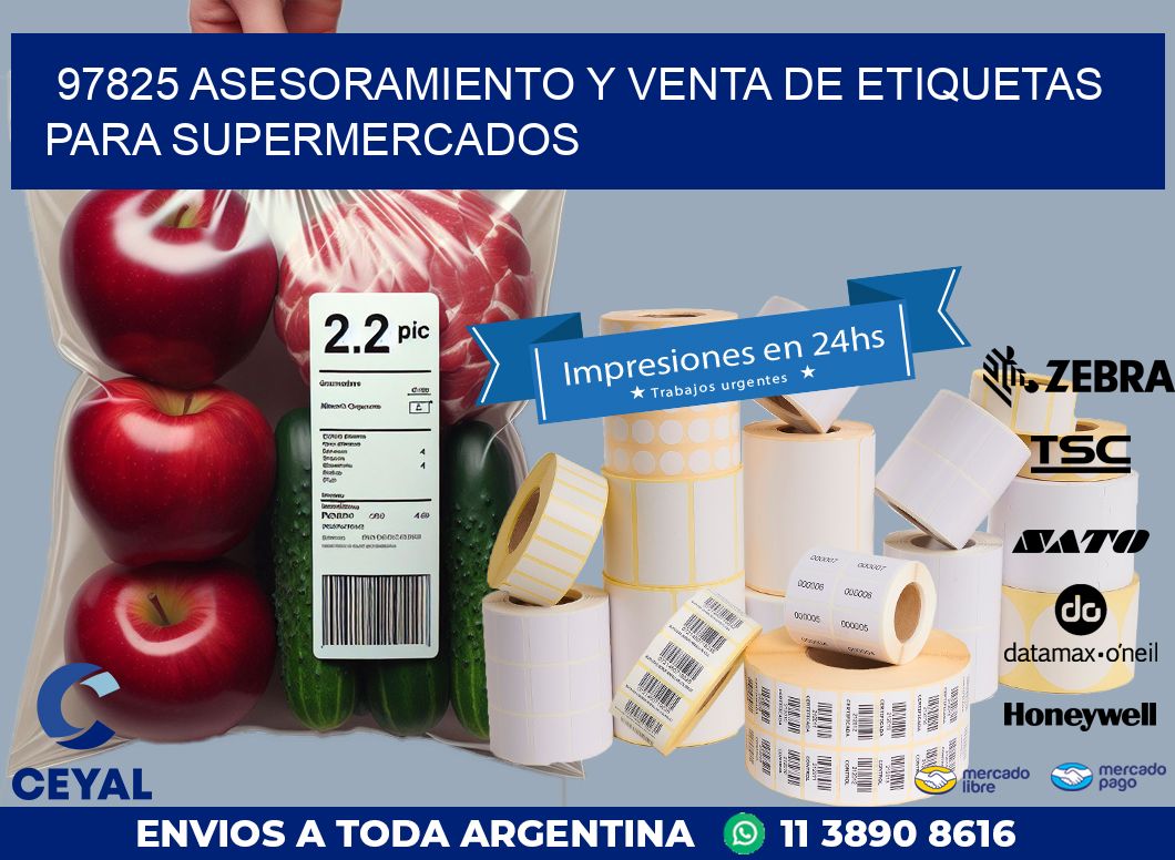 97825 ASESORAMIENTO Y VENTA DE ETIQUETAS PARA SUPERMERCADOS
