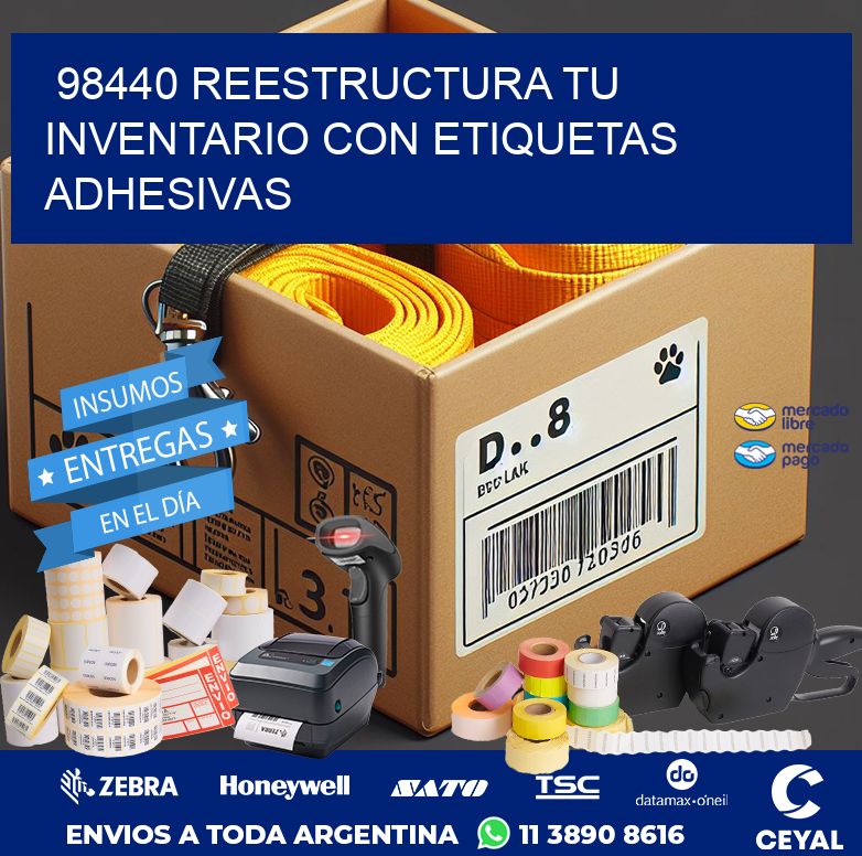 98440 REESTRUCTURA TU INVENTARIO CON ETIQUETAS ADHESIVAS