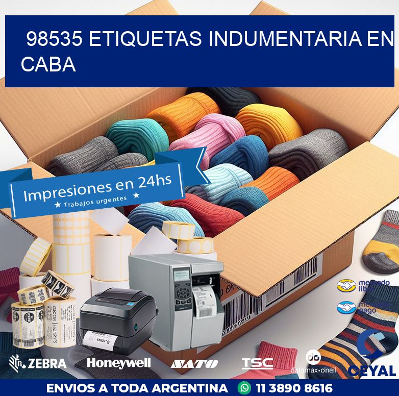 98535 ETIQUETAS INDUMENTARIA EN CABA