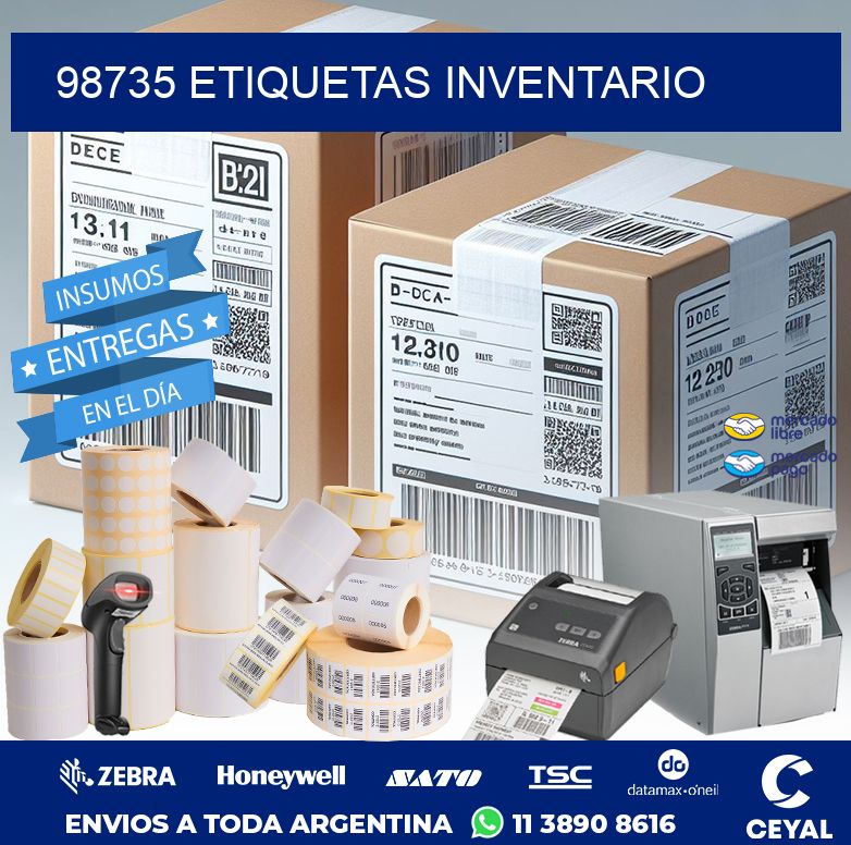 98735 ETIQUETAS INVENTARIO