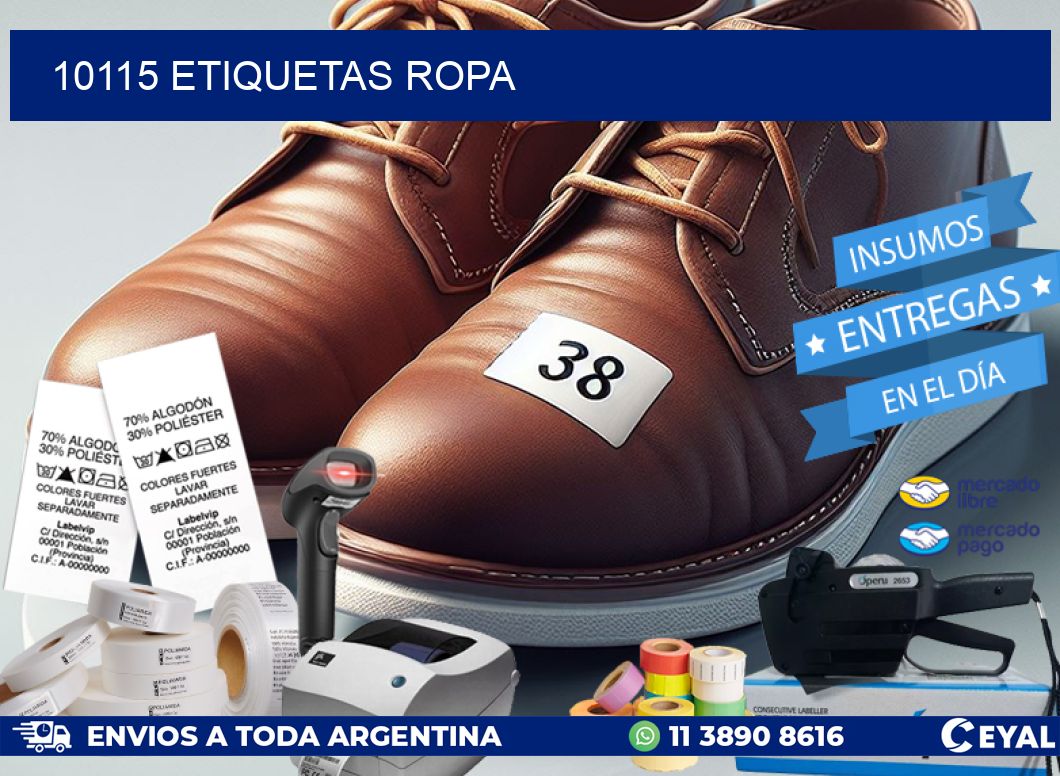 10115 ETIQUETAS ROPA