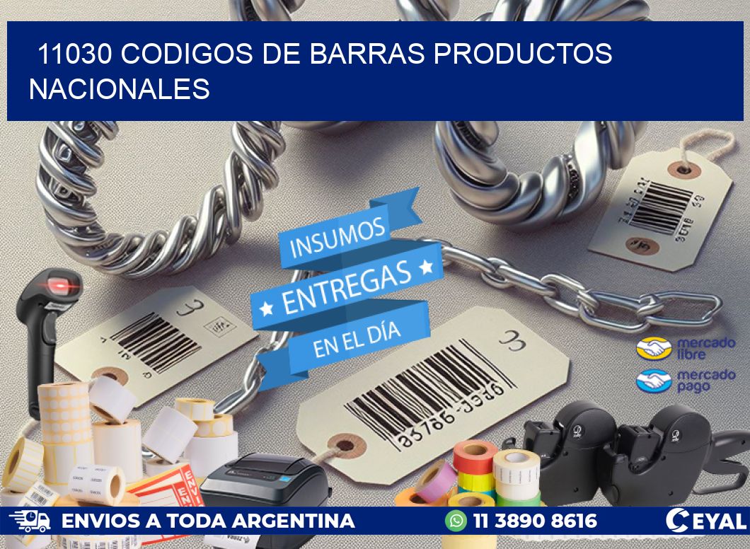 11030 Codigos de barras productos nacionales