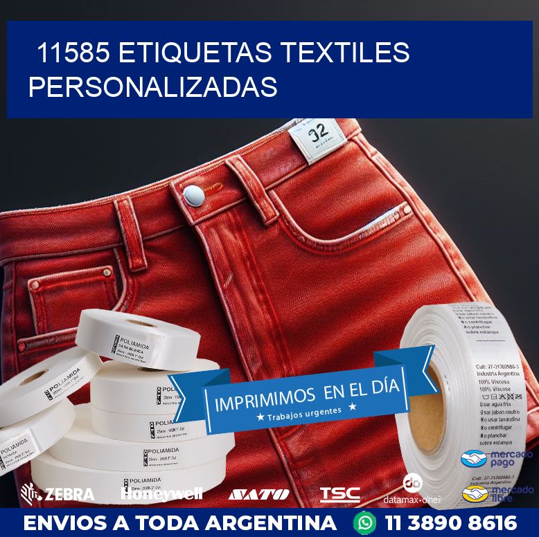 11585 ETIQUETAS TEXTILES PERSONALIZADAS
