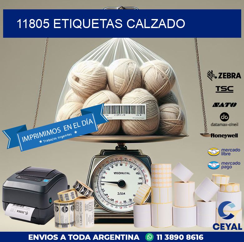 11805 ETIQUETAS CALZADO