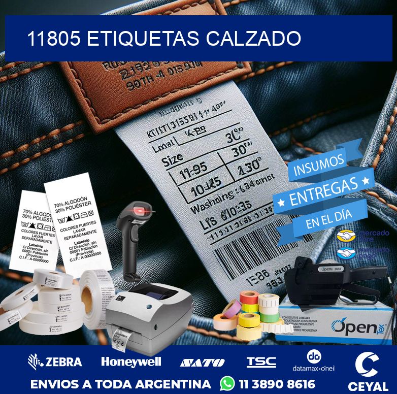 11805 ETIQUETAS CALZADO
