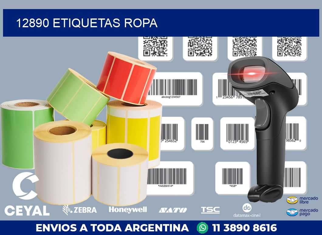 12890 ETIQUETAS ROPA
