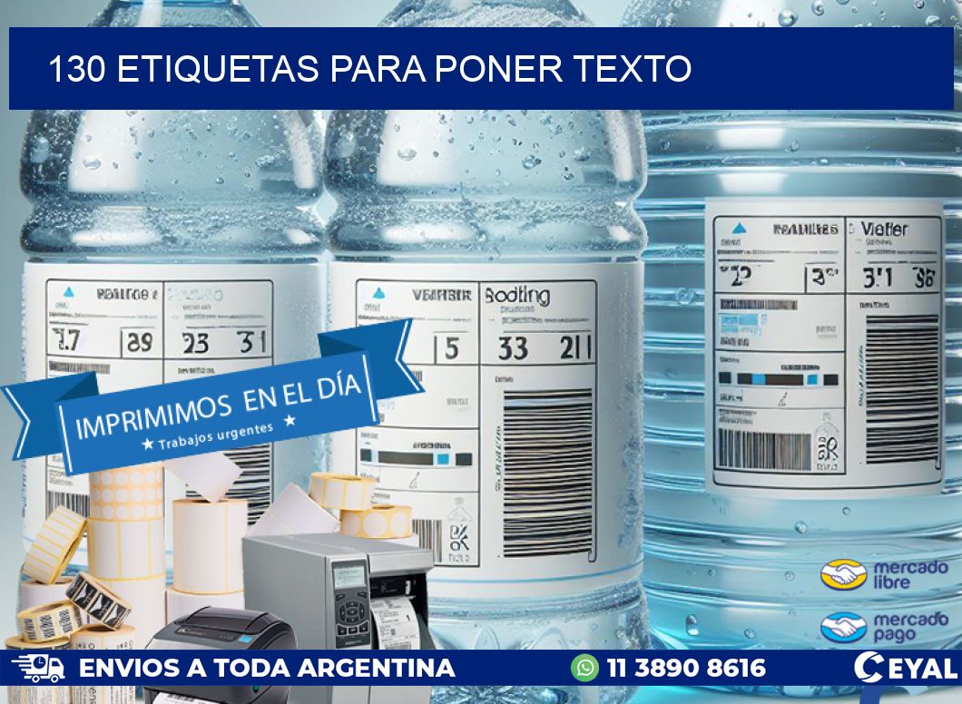 130 ETIQUETAS PARA PONER TEXTO