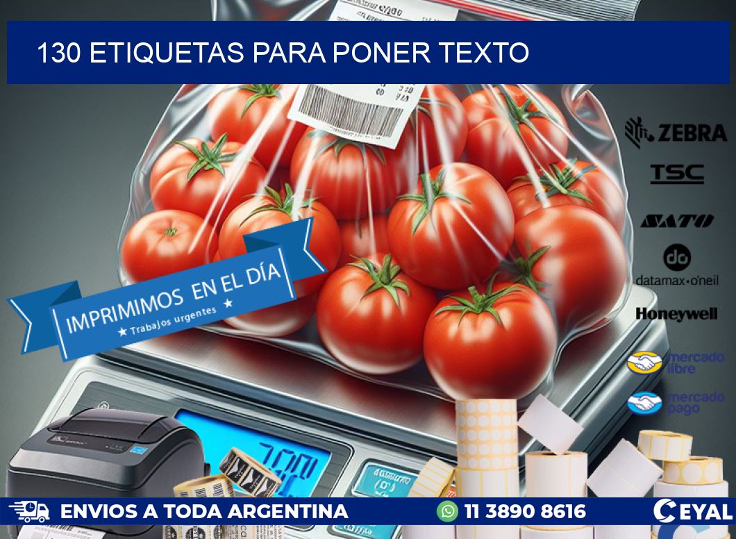 130 ETIQUETAS PARA PONER TEXTO