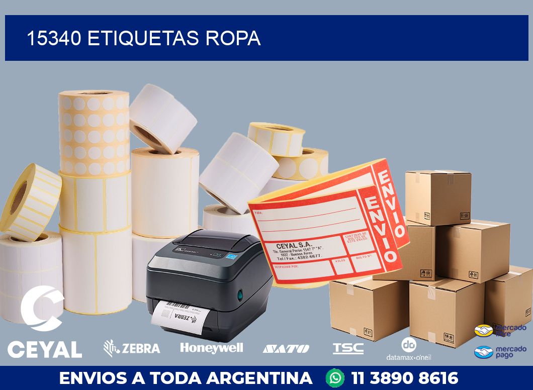 15340 ETIQUETAS ROPA