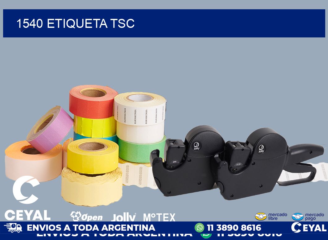 1540 etiqueta tsc