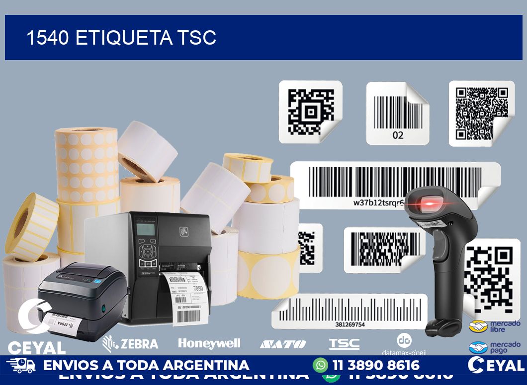 1540 etiqueta tsc
