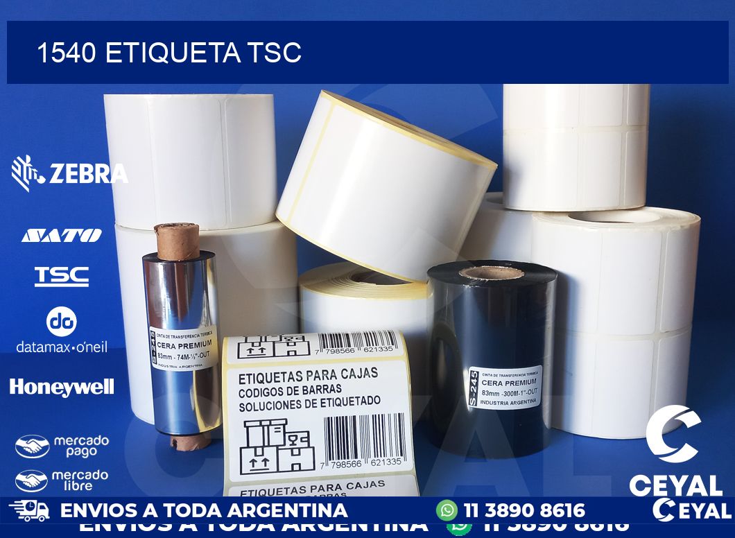 1540 etiqueta tsc