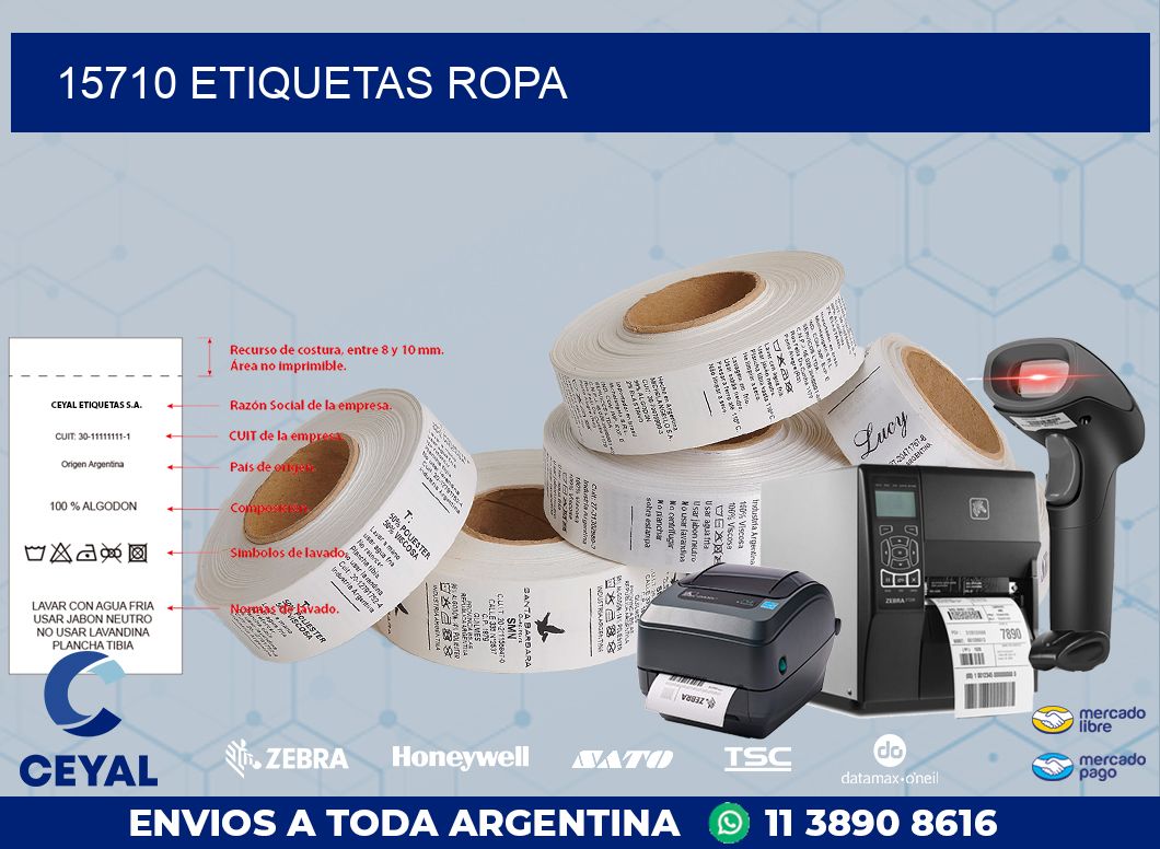15710 ETIQUETAS ROPA