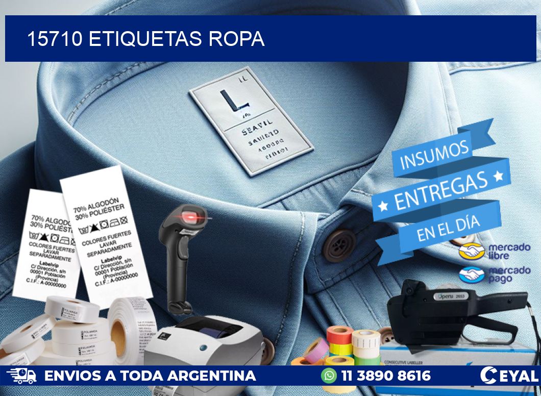 15710 ETIQUETAS ROPA
