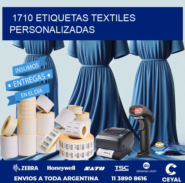 1710 ETIQUETAS TEXTILES PERSONALIZADAS