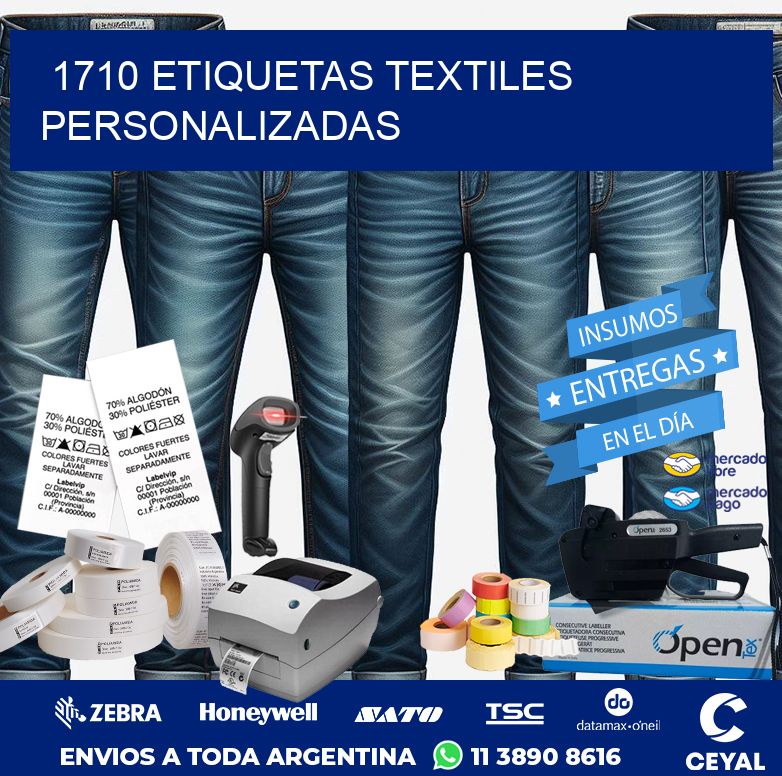 1710 ETIQUETAS TEXTILES PERSONALIZADAS