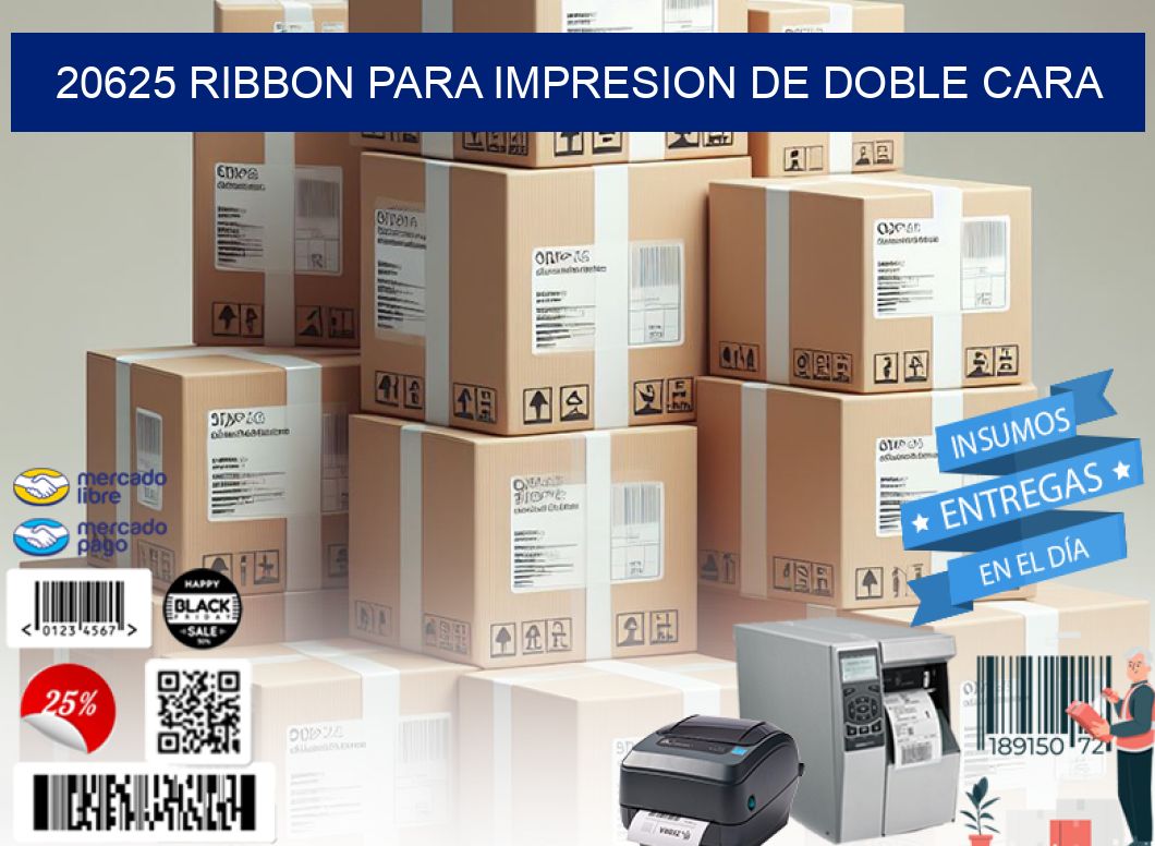 20625 RIBBON PARA IMPRESION DE DOBLE CARA