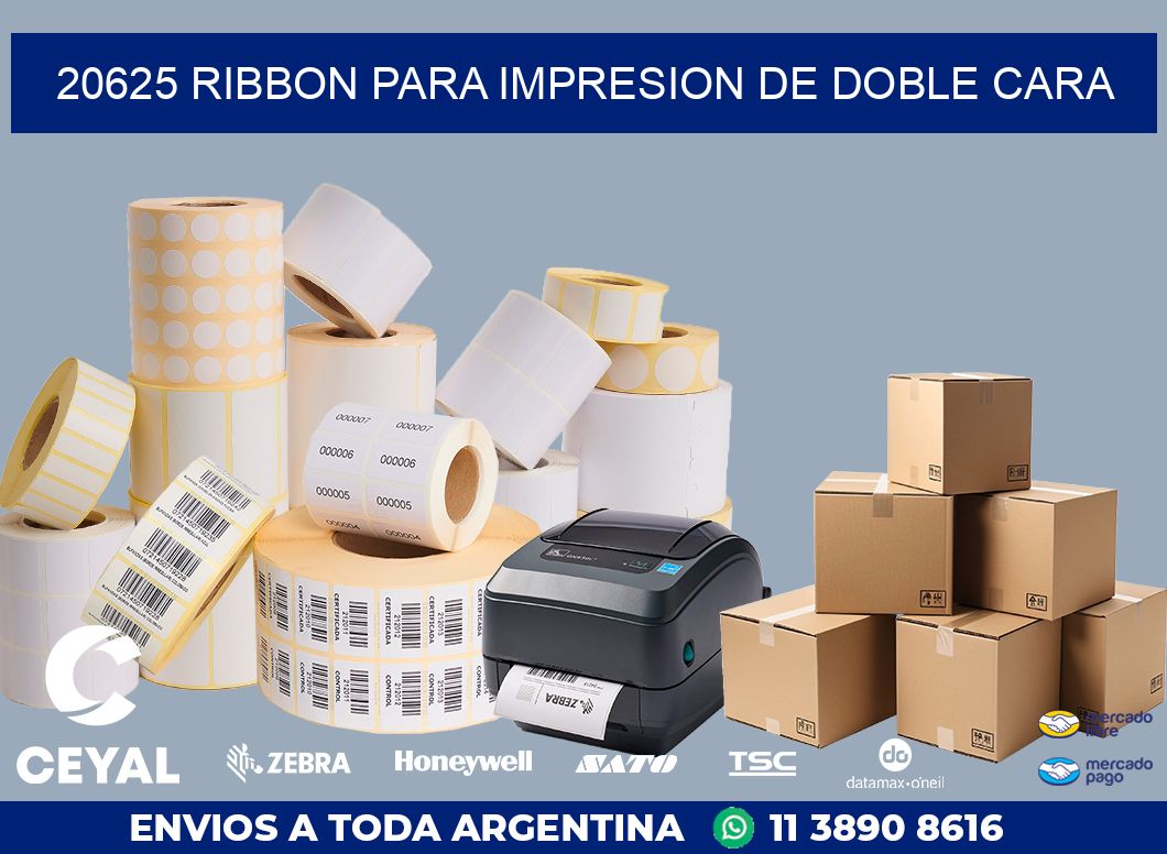 20625 RIBBON PARA IMPRESION DE DOBLE CARA