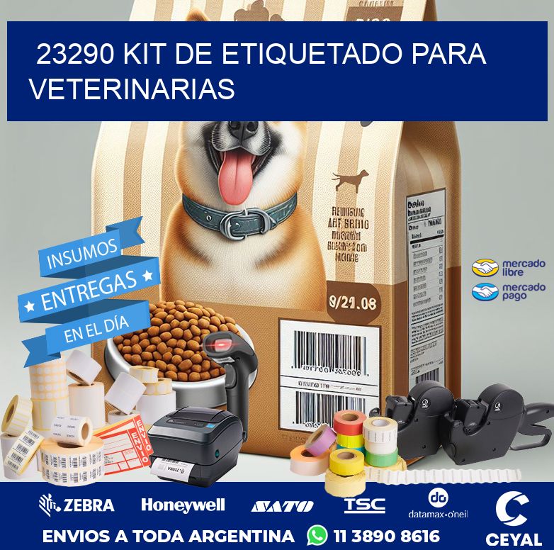 23290 KIT DE ETIQUETADO PARA VETERINARIAS