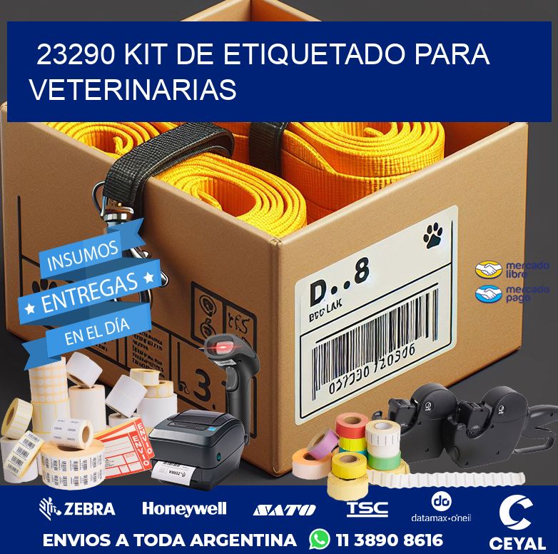 23290 KIT DE ETIQUETADO PARA VETERINARIAS