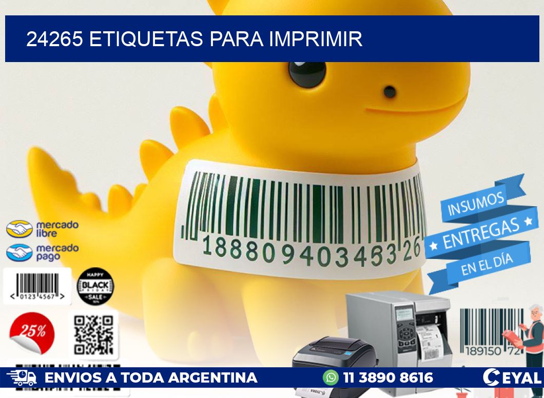 24265 etiquetas para imprimir
