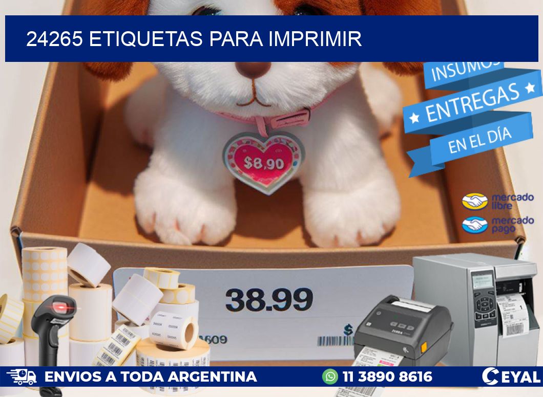 24265 etiquetas para imprimir
