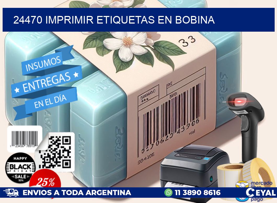 24470 imprimir etiquetas en bobina