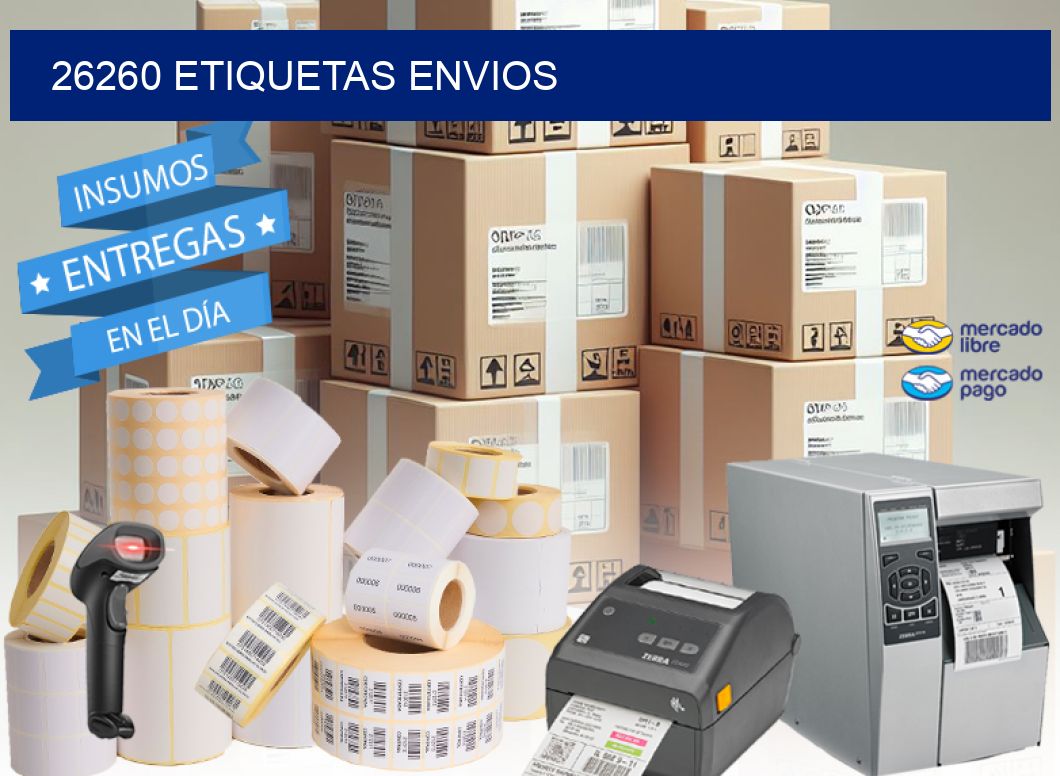 26260 etiquetas envios