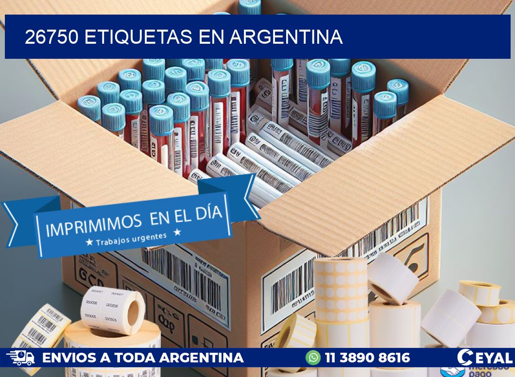 26750 etiquetas en argentina