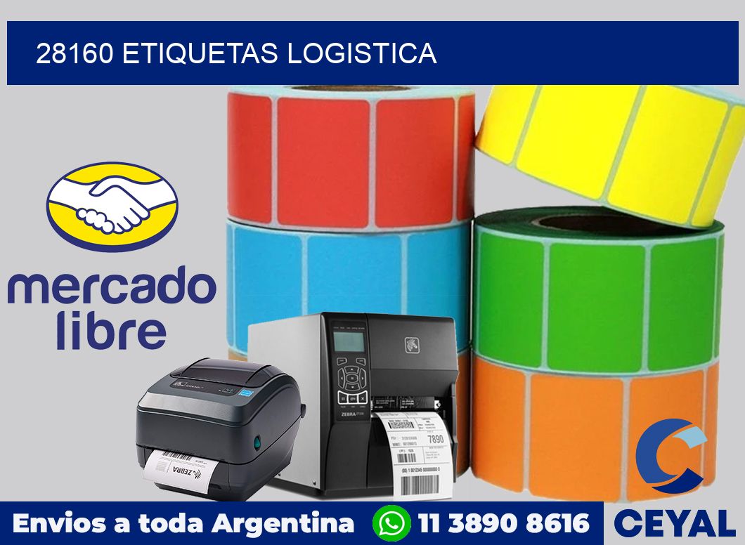 28160 etiquetas logistica