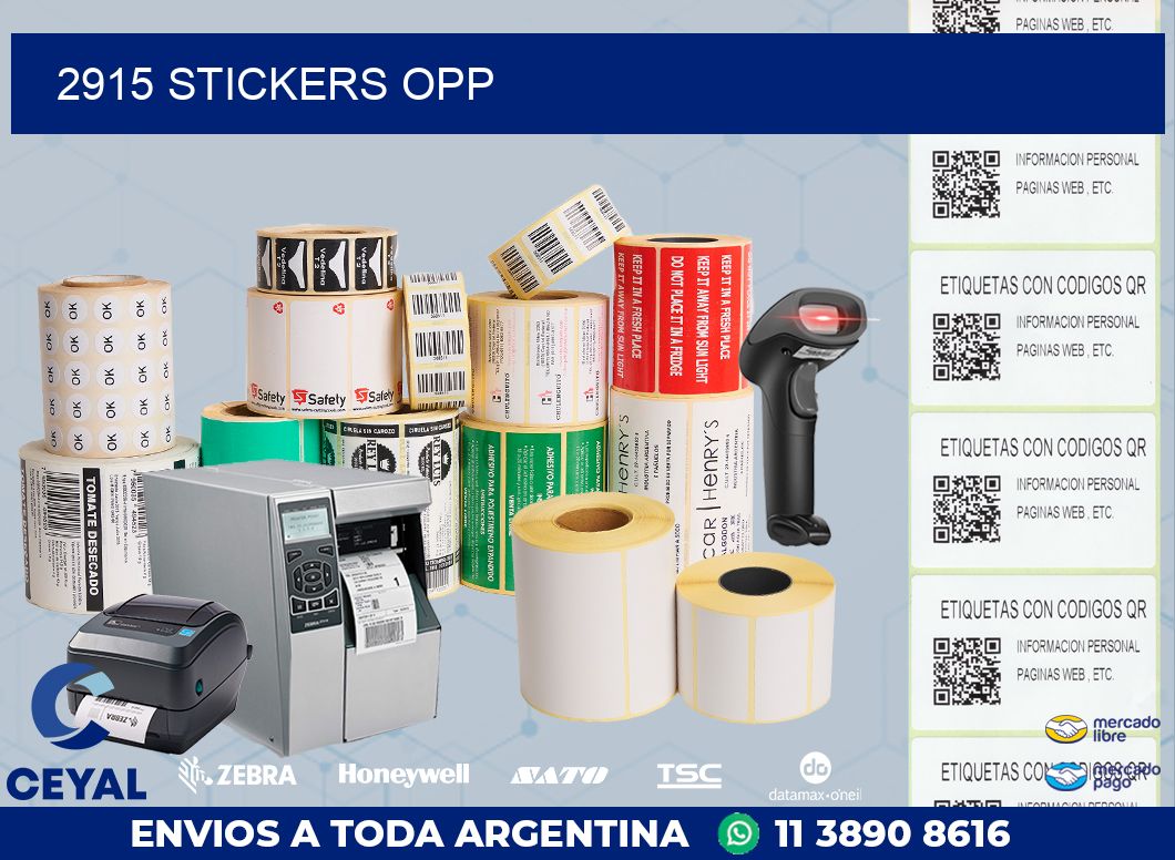 2915 STICKERS OPP