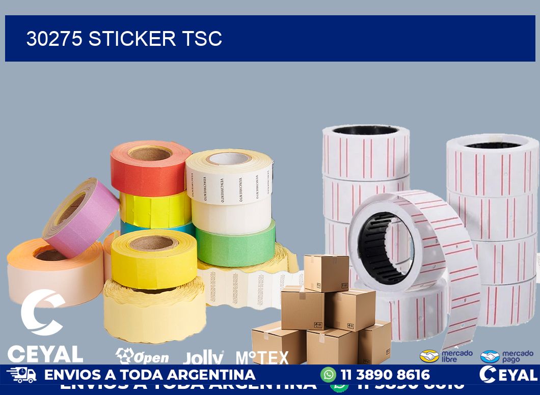 30275 sticker tsc